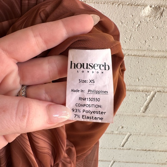 House of CB Clementine Swirl Print Mini Dress - Picture 5 of 5